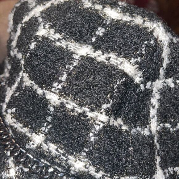 NWT INC International Concepts bucket hat white black plaid - Picture 5 of 6